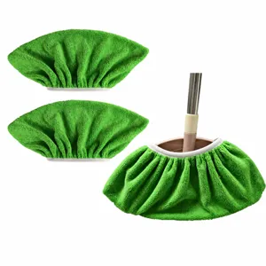 Household Broom Replacement Cloth Cover Microfiber Cleaning Cloth Washable Floor Dust Mop Pad For Home Cleaning Tool