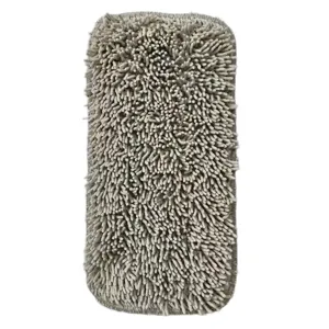 Microfiber chenille mop pad detail view, soft and absorbent replacement head for daily cleaning.