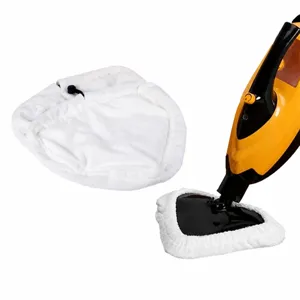 Tampon Chiffon De Rechange Pour Balai Vapeur En Microfibre Tampon De Nettoyage De Sol Lavable Absorbant Réutilisable