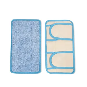 Recambio de mopa plana de microfibra lavable cabeza de fregona accesorio de limpieza
