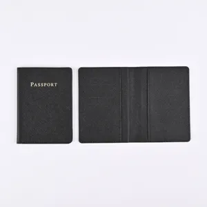 PU Leather Passport Holder Travel Wallet Passport Cover Card Holder Organizer Minimalist Travel Accessories Women Men