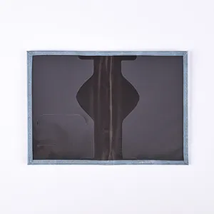 Detailed view of the PU leather passport holder interior, showing card slots and storage.