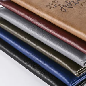 PU leather passport cover organizer travel document holder multi color minimalist style