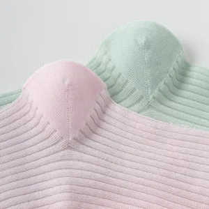 Close-up detail of ultra-thin breathable mesh socks showing delicate ribbed knit texture.