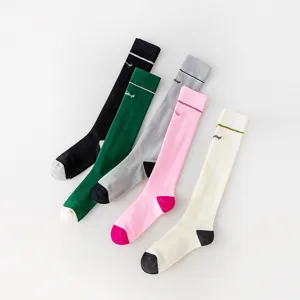 Calcetines deportivos de compresion coloridos para mujer, fitness correr malla transpirable.