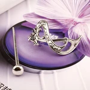 Vintage Viking hair stick set, Nordic Celtic retro metal hair clip for women, unique hairpin accessory.