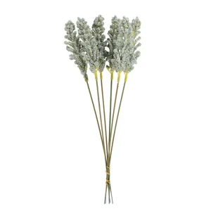 Bouquet de faux épis de blé en mousse pour déco de maison et mariage, accessoire photo détail.