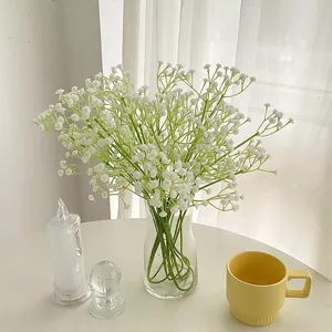 Kunstmatige Gipsruid Bloemen Zijden Gypsophila Boeket Voor Bruiloft Thuis Feest Decoratie Bloemstuk Nep Plant
