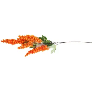 Kunstblumen orange künstliche Blumenranke Hängepflanze für Hochzeit und Innendekoration.