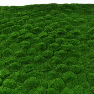 Tapis de gazon en mousse artificielle verte pour décoration murale micro paysage bricolage