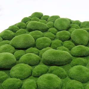 Tapis de mousse artificielle murale fausse verdure pour decoration interieure vitrine magasin