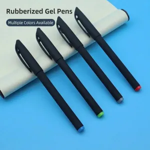 Penna Gel Business Inchiostro Nero Asciugatura Rapida Opaca Gommata Penne da Scrittura per Ufficio Scuola Studente Cancelleria