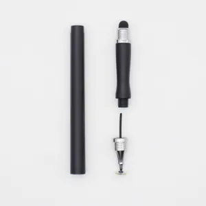 Professioneller 2-in-1 kapazitiver Eingabestift mit Disc- und leitfähiger Faserspitze