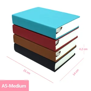 Thick blank A5 sketchbook 21x14cm with 330 sheets for drawing and sketching
