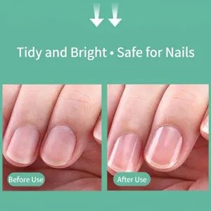 Confronto effetto lima per unghie in nano vetro con unghie lucide prima e dopo l'uso.