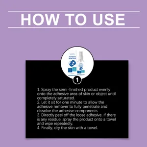 Detailed guide on how to use Laniska adhesive remover spray for gentle glue removal