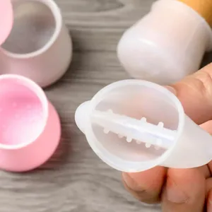 Protezioni per gambe di sedie in silicone con trama antiscivolo interna per mobili