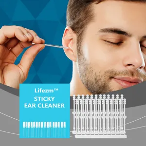 Bâtonnets nettoyeurs d'oreilles collants pour une hygiène quotidienne douce et efficace