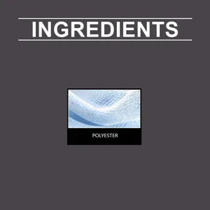 Detailed close-up showing the breathable polyester mesh texture of the exfoliating sponge
