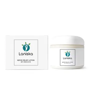 Laniska Crème Hydratante Corporelle Apaisante Lotion de Soin de la Peau Hydratante pour Soins Corporels Quotidiens Formule Non Grasse
