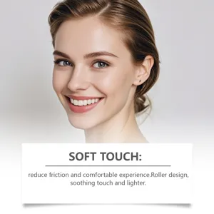 Detailed close-up showing smooth facial skin results from gentle hair removal cream