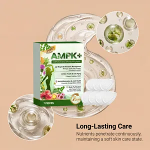 Patchs brûle-graisses et de soins corporels AMPK+ avec formule nutritive pour 7 jours