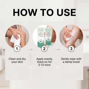 Guide d'utilisation en 3 étapes de la crème dépilatoire OceAura en détail