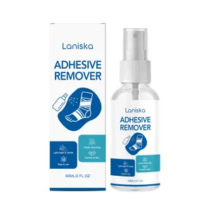Laniska gentle adhesive remover spray 60ml skin-friendly medical tape glue remover