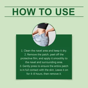 Instructions d'utilisation détaillées étape par étape pour le patch corporel LANISKA.