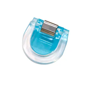 Translucent blue cute multi-functional binder clip for planner calendars and documents