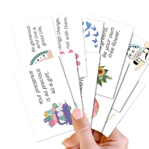 Lot de 90 cartes d'encouragement pour boîte à lunch pour enfants aux motifs mignons
