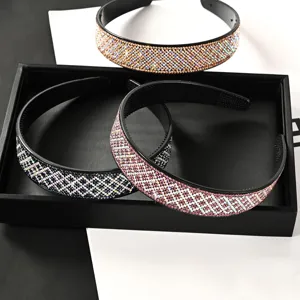 Serre-tête Strass Brillant Bandeau Cheveux Antidérapant Accessoires Coiffure Femme