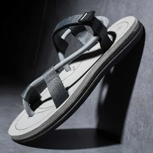 Sandali da uomo all'aperto estivi spiaggia scarpe casual infradito antiscivolo comodi