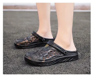 Unisex Sommer Garten Clogs atmungsaktive Strandschuhe Freizeit wasserdichte Outdoor Sandalen