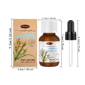 WOODSLEEP Olio di Zigolo Dolce Depilazione 60ml con Contagocce Trattamento Corpo Idratante