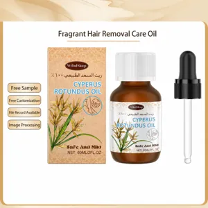 Olio per la Cura della Depilazione Corporea Naturale Cyperus Rotundus Olio Essenziale Idratante Nutriente Lenitivo Con Contagocce