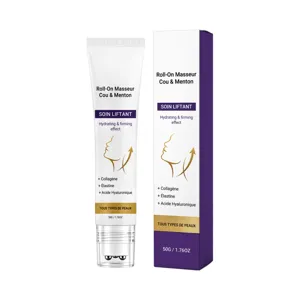 Nek massage roll-on crème 50g verstevigende hydraterende huidverzorging anti-aging behandeling