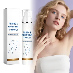 Firming And Nourishing Body Care Cream Neck And Face Moisturizing Lotion Anti Aging Skincare Product With Pump Bottle