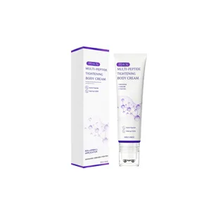 Crema corporal con aplicador de rodillo 50g, reafirmante y suavizante con multi-péptidos.