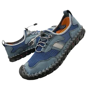 Chaussures de sport décontractées en maille respirante pour hommes baskets confortables