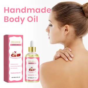 Olio corpo alla fragola EELHOE per idratare la pelle, illuminare e levigare dolcemente.