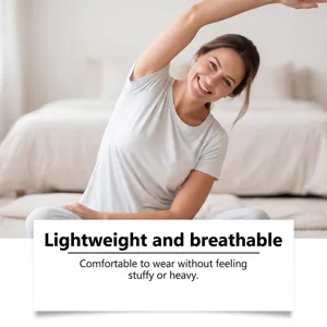 Breathable daily body care patch designed for a comfortable and light wearing experience.