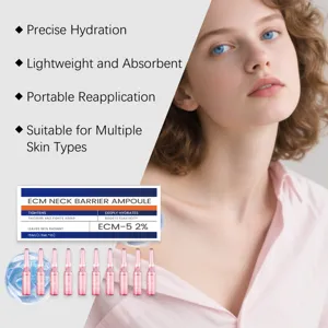 ECM Ampolla Barrera de Cuello Hidratacion Profunda Cuidado Reafirmante Piel 15ml