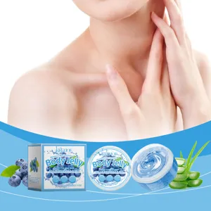 EELHOE Gel Corps Myrtille Aloe Vera Hydratant Nourrissant Soin de la Peau 200g