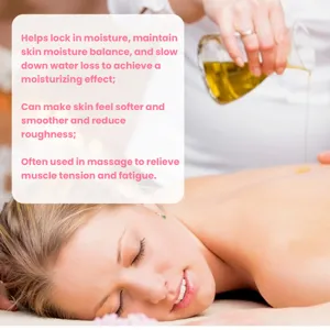 Olio per il corpo alla fragola per idratare, lenire la pelle e favorire massaggi rilassanti.
