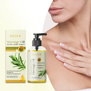 Λάδι μασάζ δεντρολίβανου EELHOE 100ml θρέφει και χαλαρώνει το δέρμα για καθημερινή φροντίδα.