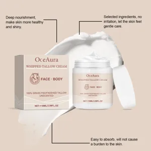 OceAura krema sevou gia prosopo kai soma, 118ml vathia threptiki fysiki peripoisi dermatos.