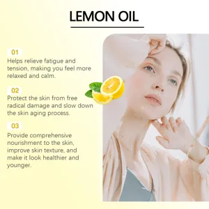Zitronenkörperöl für tiefe Nährung, Feuchtigkeitspflege, Anti-Aging und Entspannung.