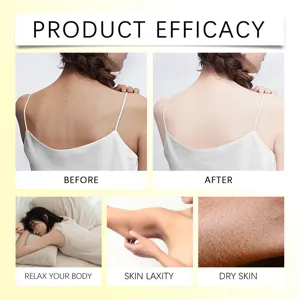 EELHOE olio corpo vaniglia idratazione profonda nutriente lenitivo cura pelle secca dettaglio