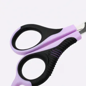 High quality pet nail clipper with comfortable non-slip TPR handle for safe pet grooming.